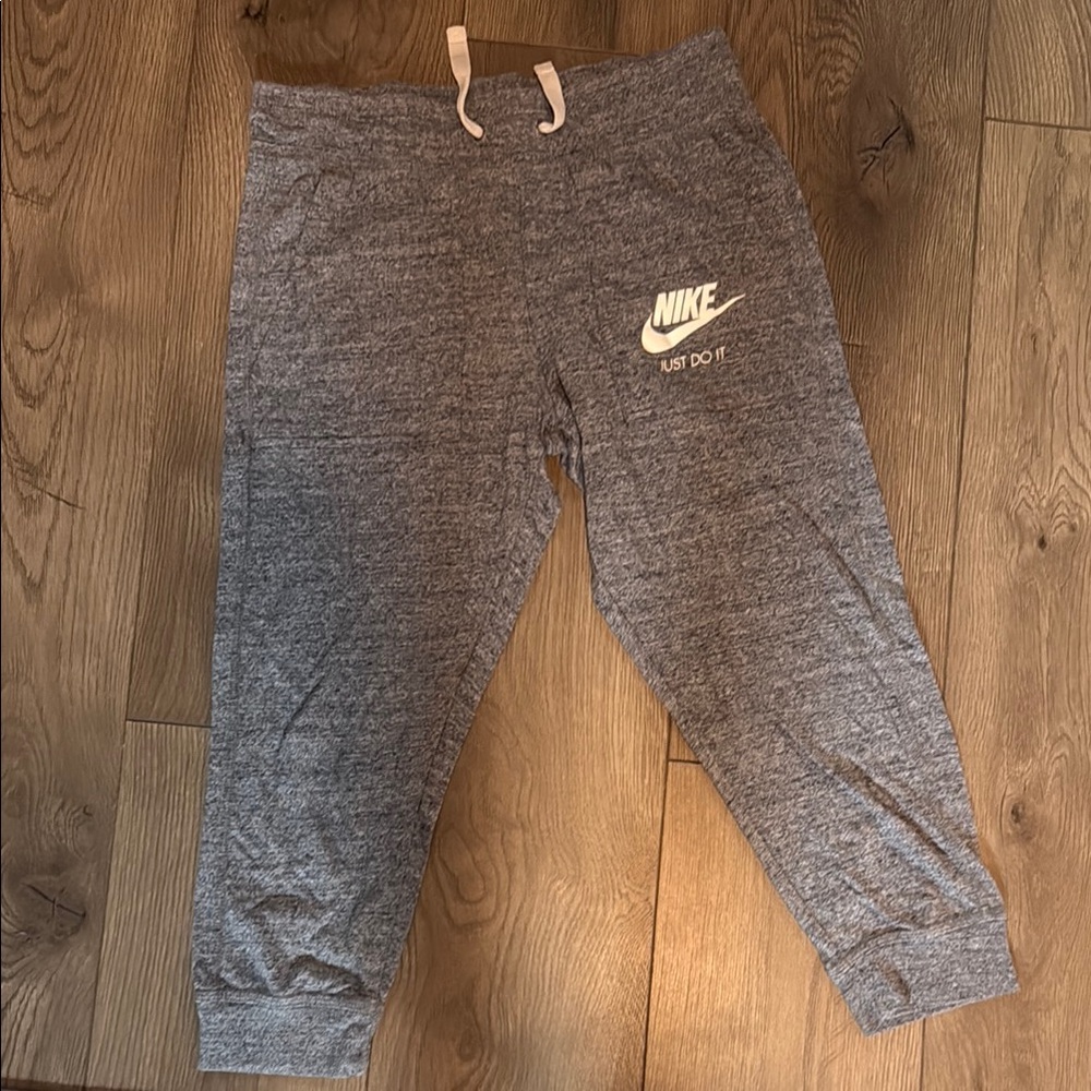 Nike Kids Heather Gray Sweatpants